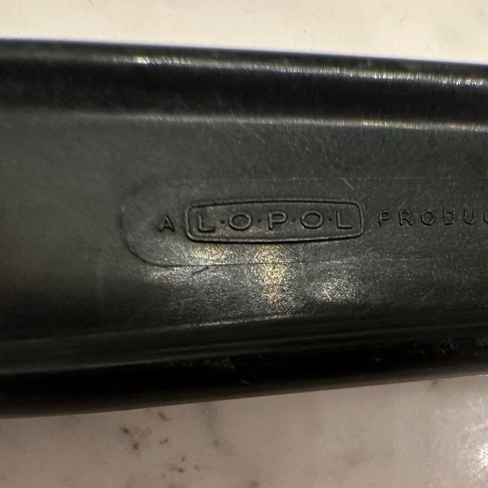 Lopol by Hutzler Black Nylon Slotted Spatula Turner No 717 Vintage Kitchen Tool‎